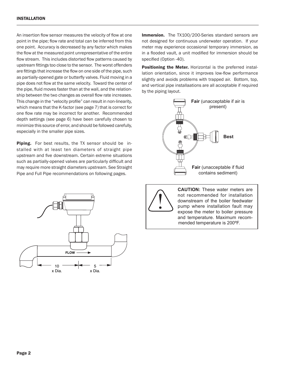 Seametrics TX100-200-SERIES User Manual | Page 4 / 12