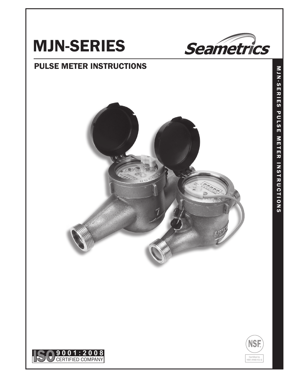 Seametrics MJN-Series User Manual | 4 pages