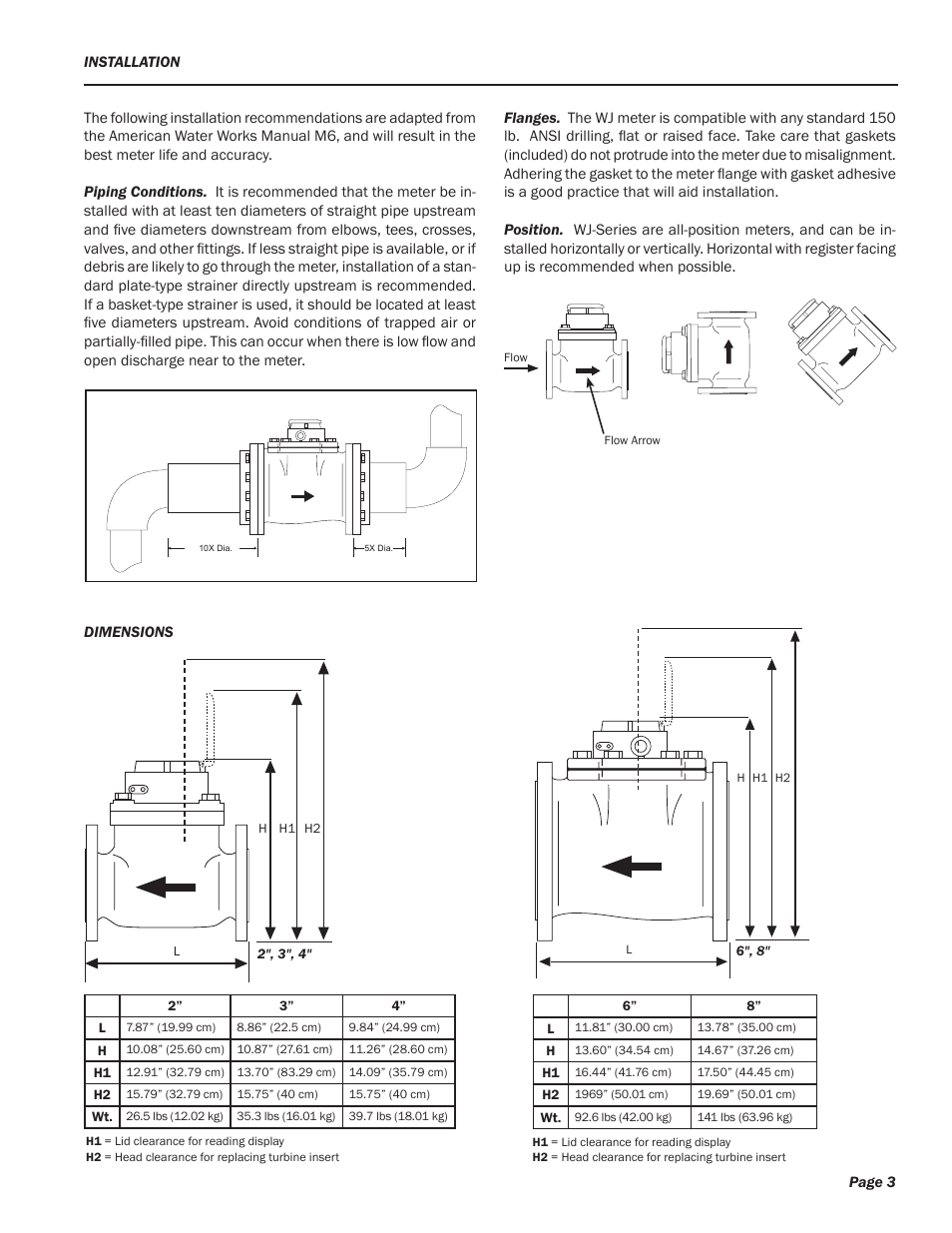 Seametrics WJ-Series User Manual | Page 3 / 4