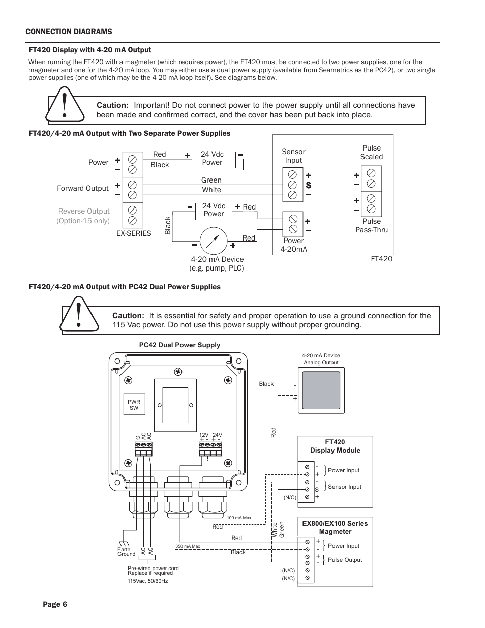 Seametrics FT400-Series User Manual | Page 8 / 12