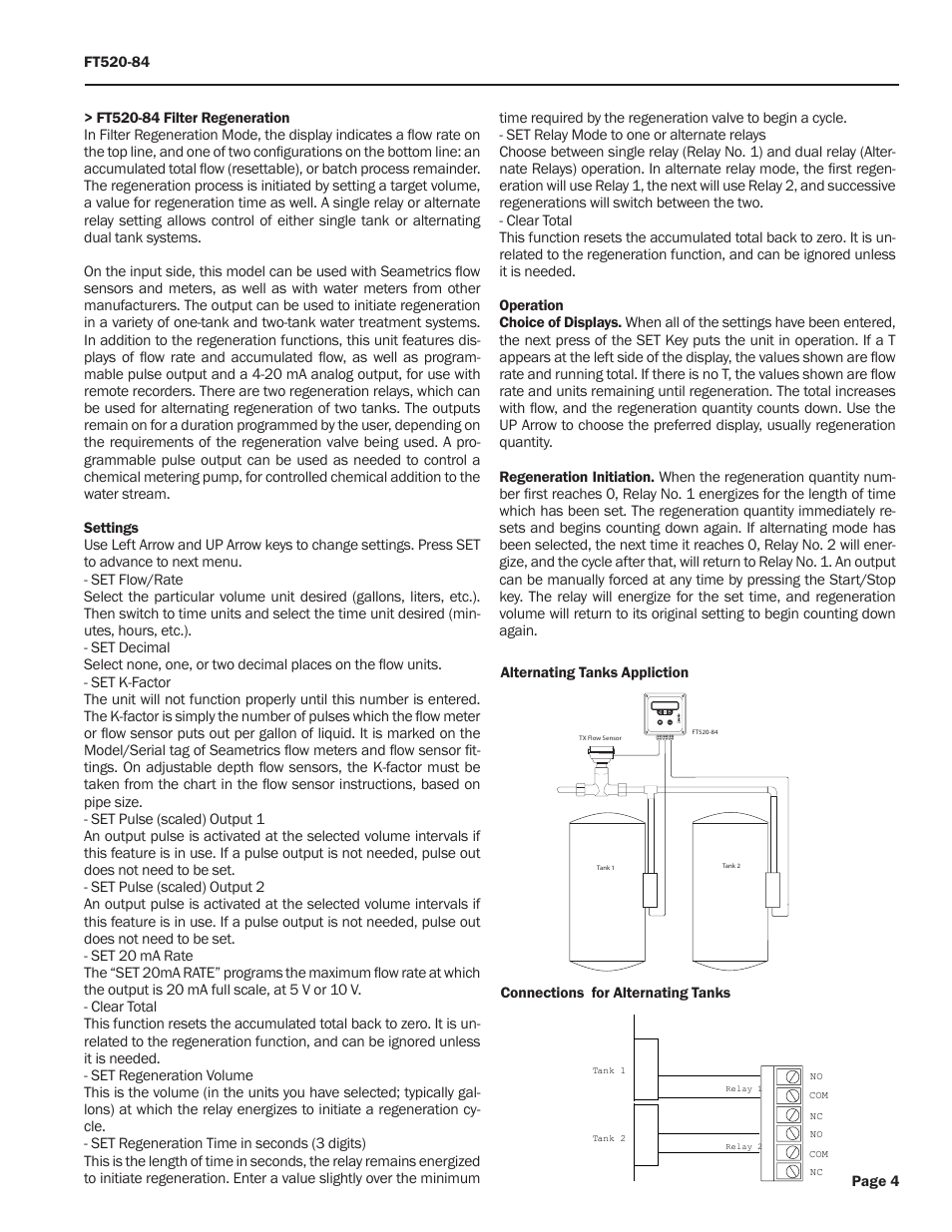 Seametrics FT500-Series User Manual | Page 5 / 8