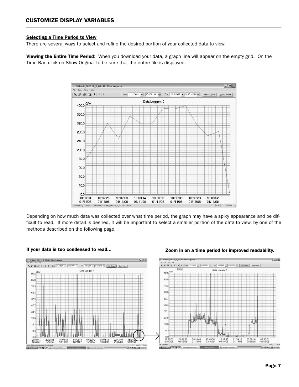 Seametrics FlowInspector User Manual | Page 11 / 16