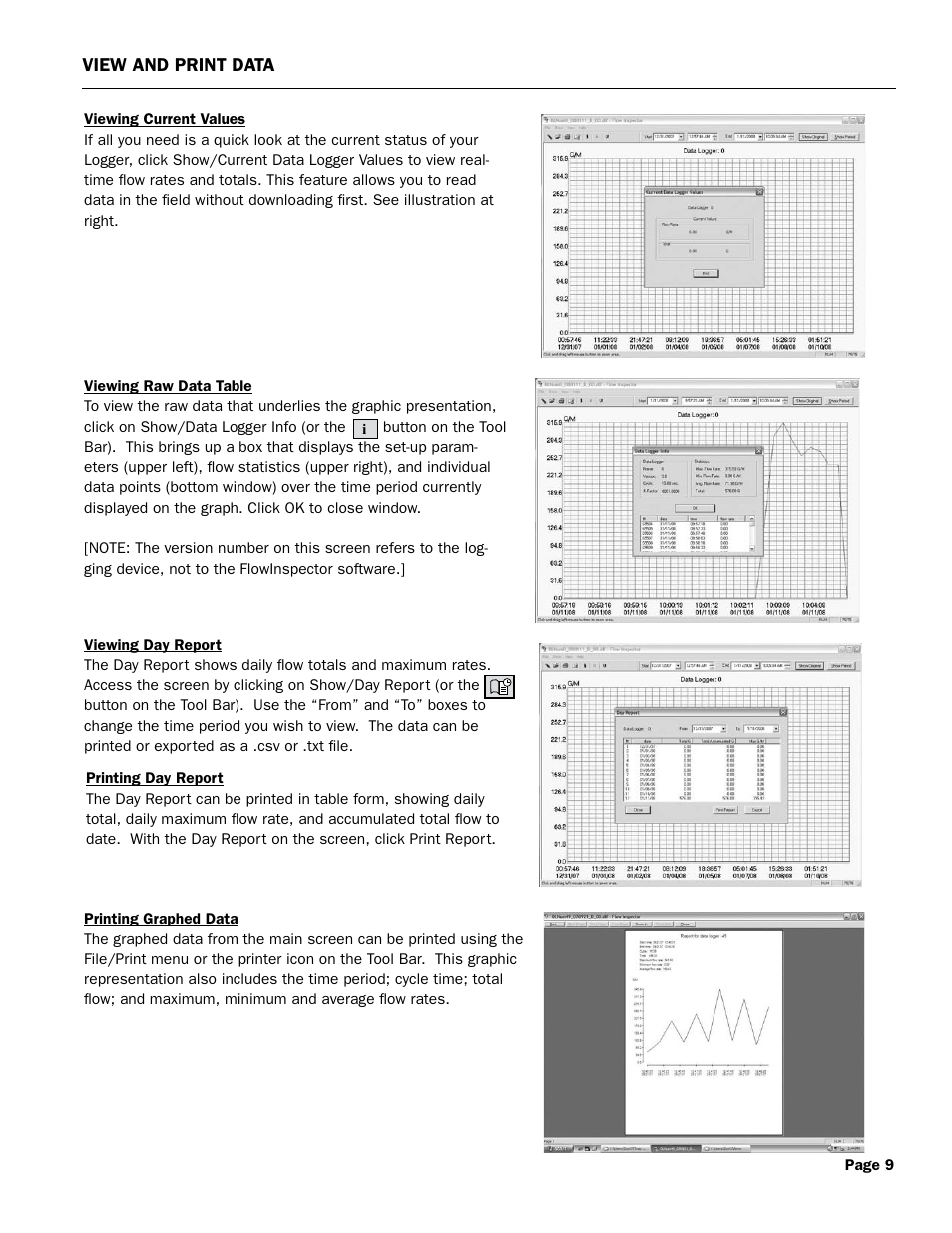 Seametrics FlowInspector User Manual | Page 13 / 16