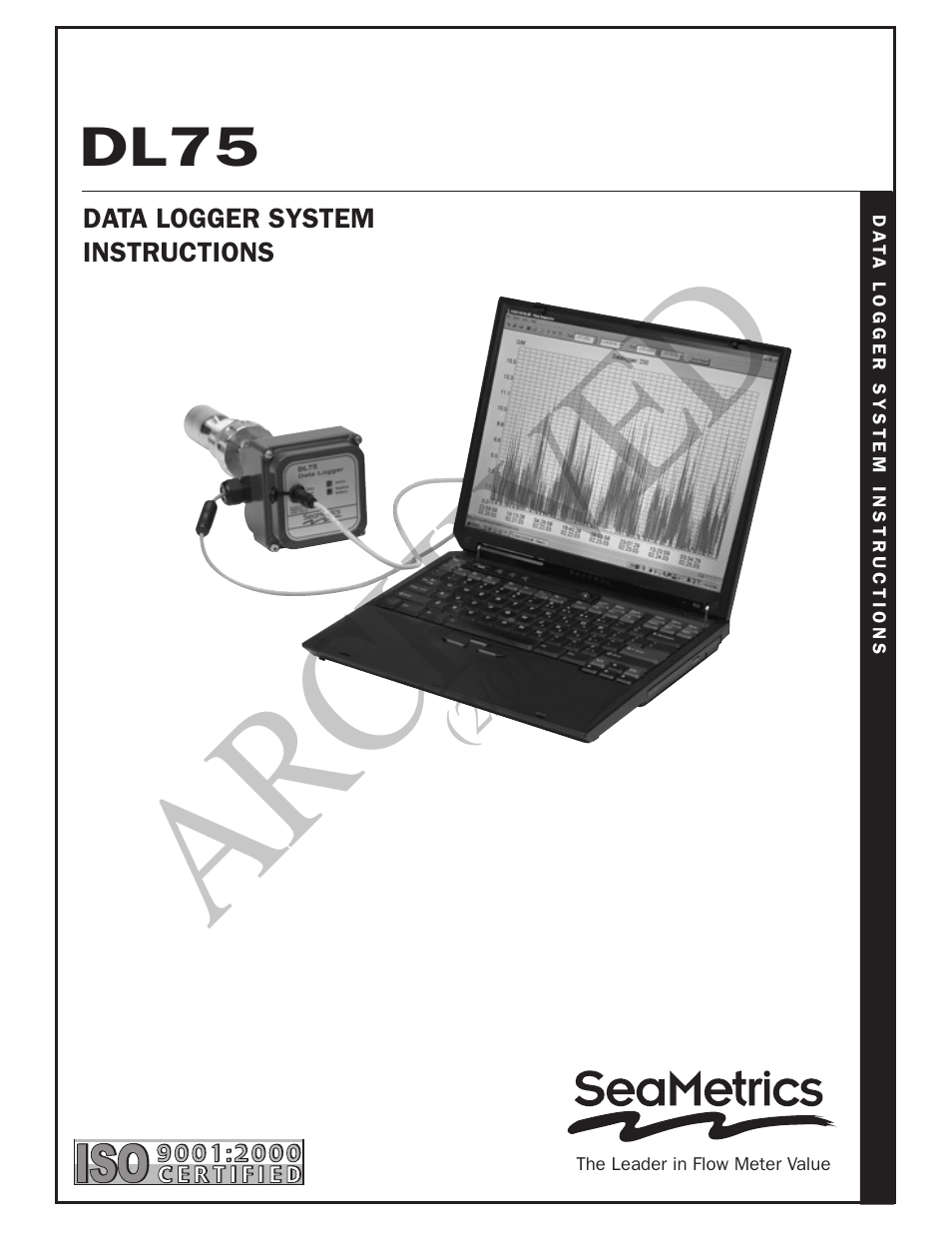 Seametrics DL75 v.1 User Manual | 4 pages