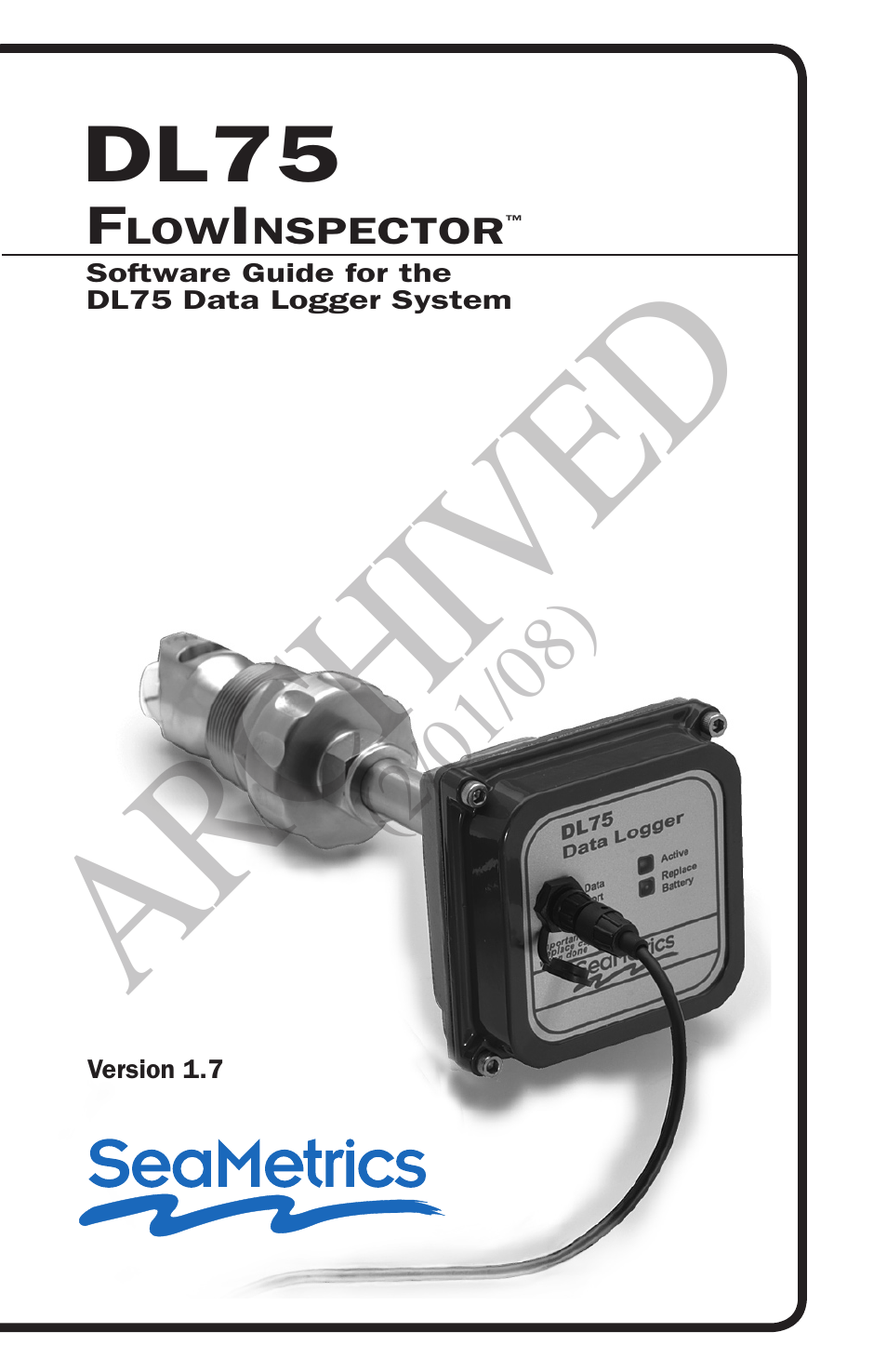 Seametrics DL75 v.2 User Manual | 24 pages