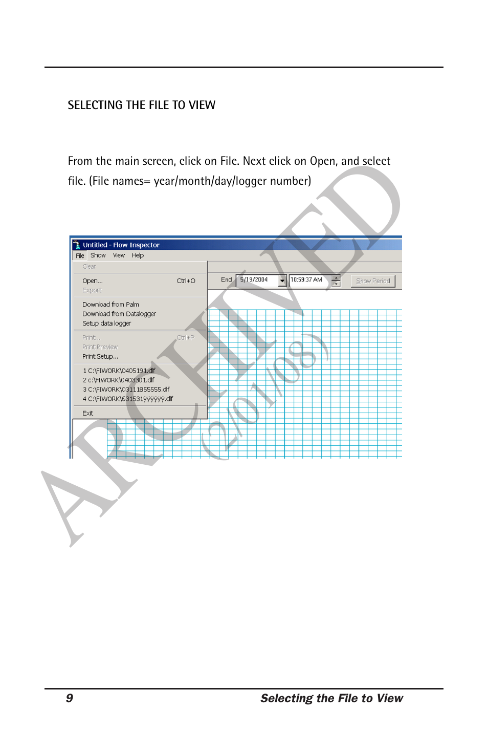 Ar ch ive d | Seametrics DL75 v.2 User Manual | Page 14 / 24