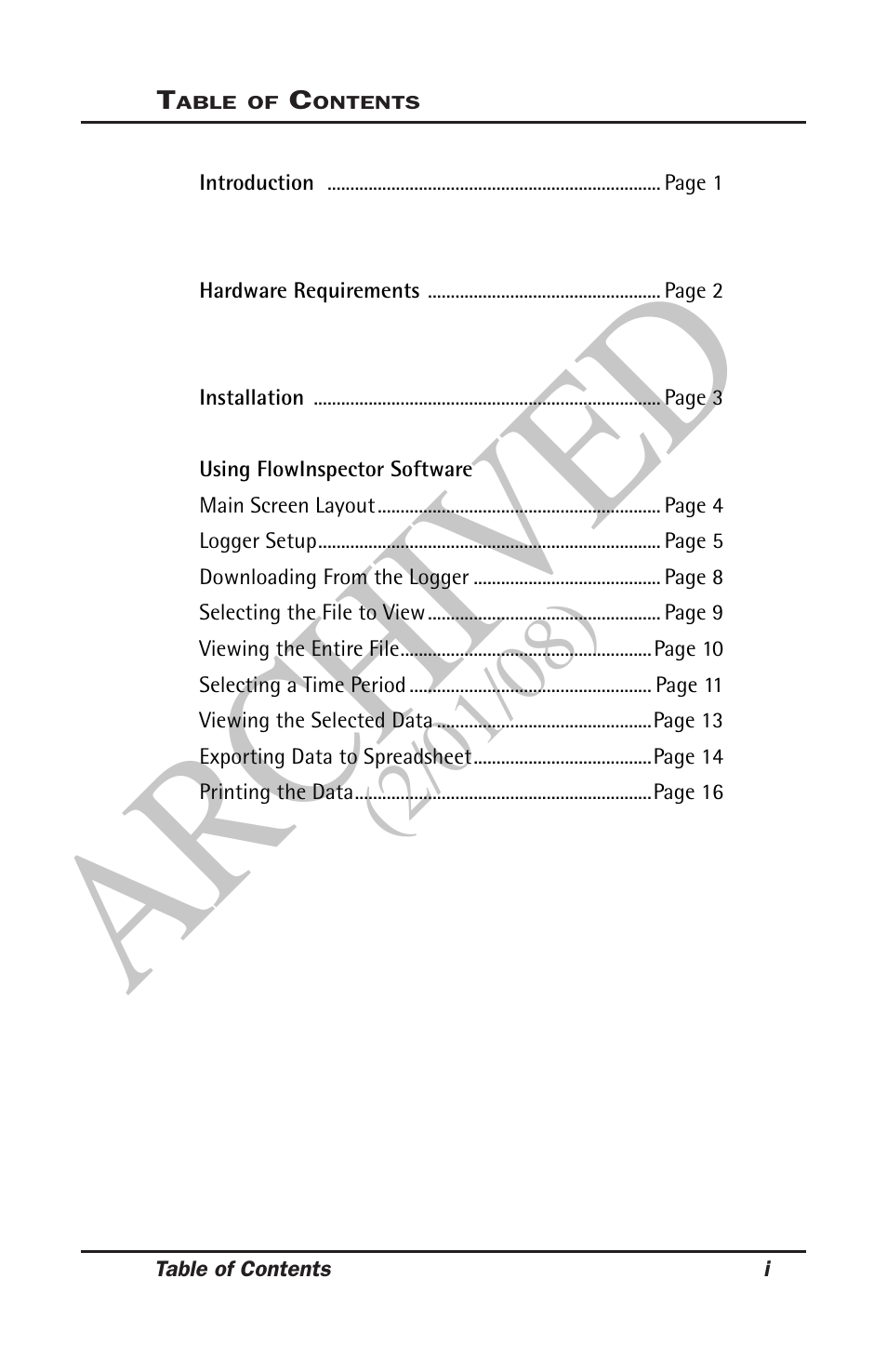 Ar ch ive d | Seametrics DL75 v.2 User Manual | Page 5 / 24