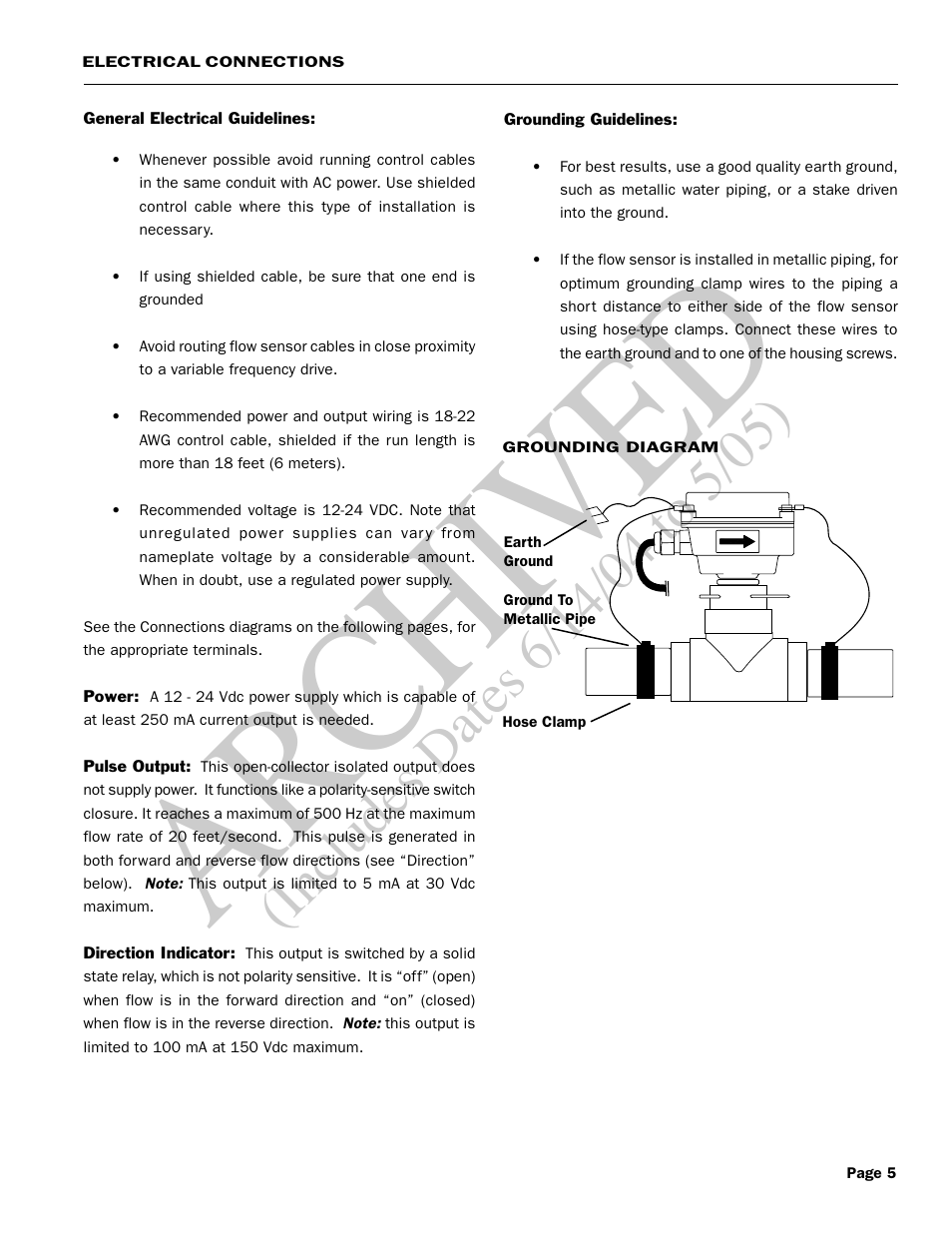 Ar ch ive d | Seametrics EX80 Series v.1 User Manual | Page 7 / 12