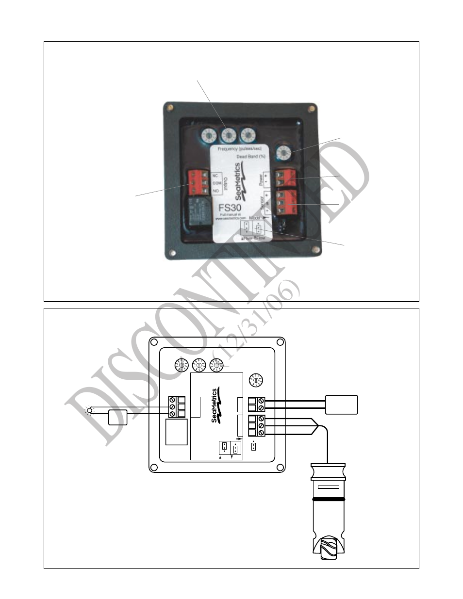 Disc ont inue d | Seametrics FS30 User Manual | Page 3 / 4