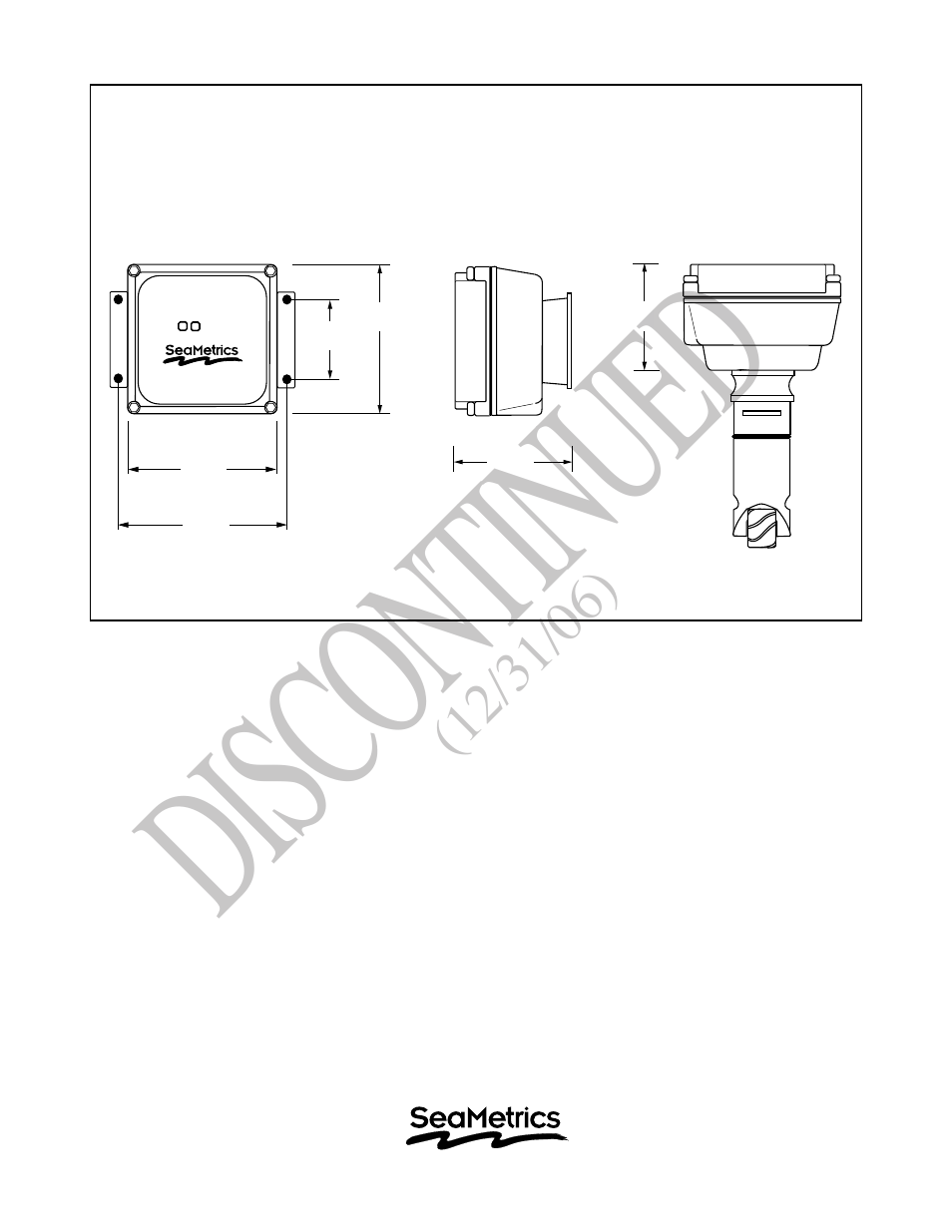 Disc ont inue d | Seametrics FS30 User Manual | Page 4 / 4