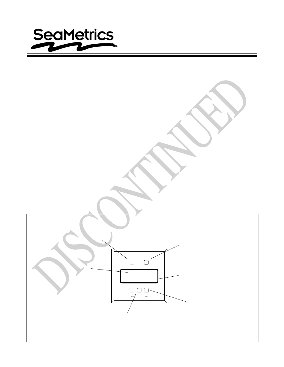 Seametrics FT400 User Manual | 4 pages