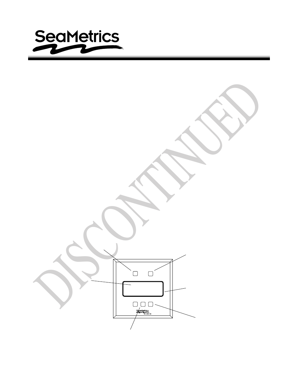 Seametrics FT410 User Manual | 4 pages