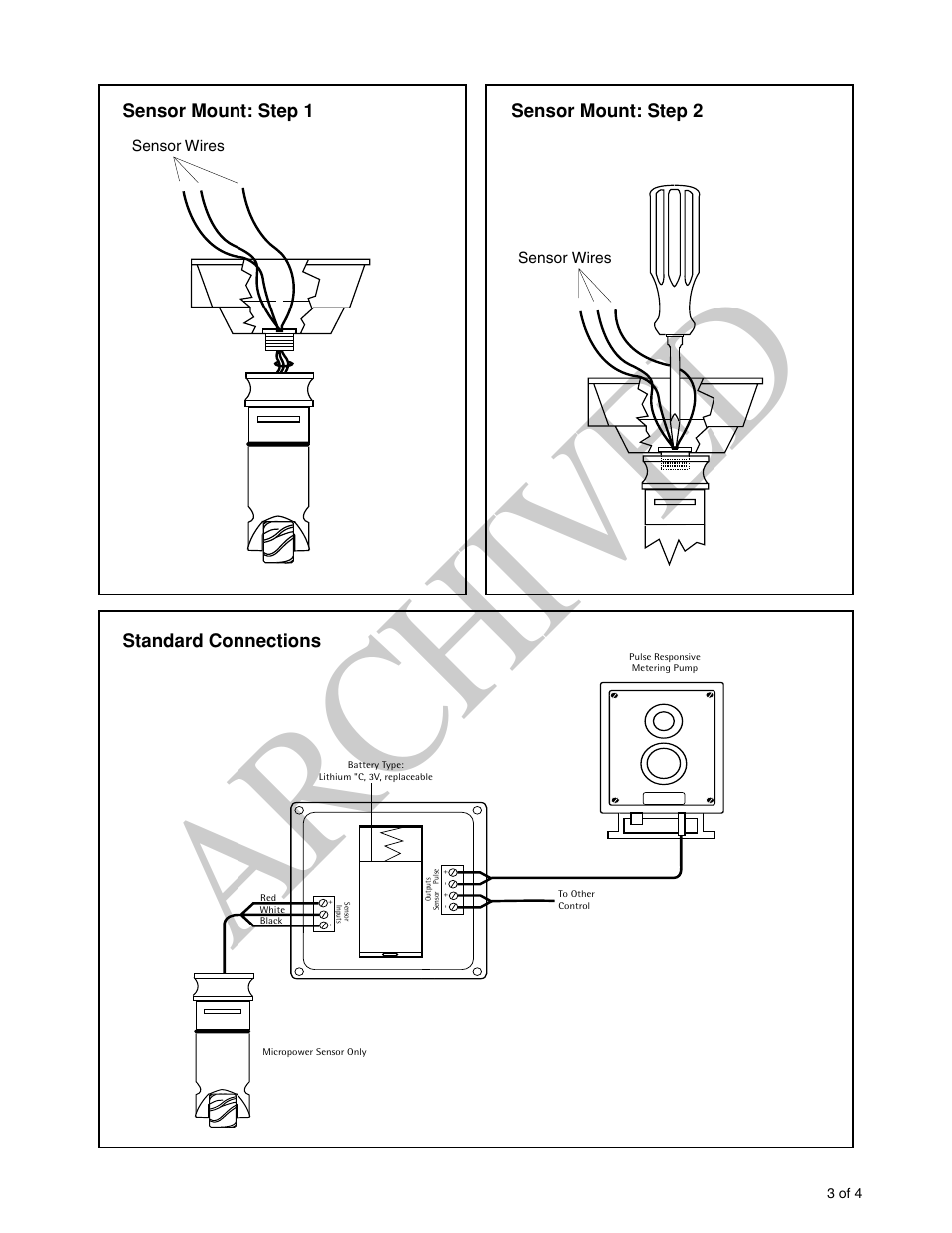 Ar ch ive d | Seametrics FT415 User Manual | Page 3 / 4