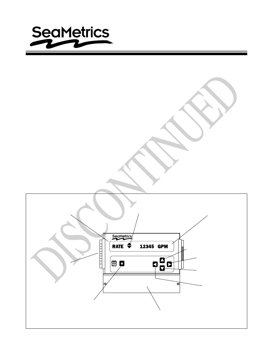 Seametrics FT500 User Manual | 4 pages