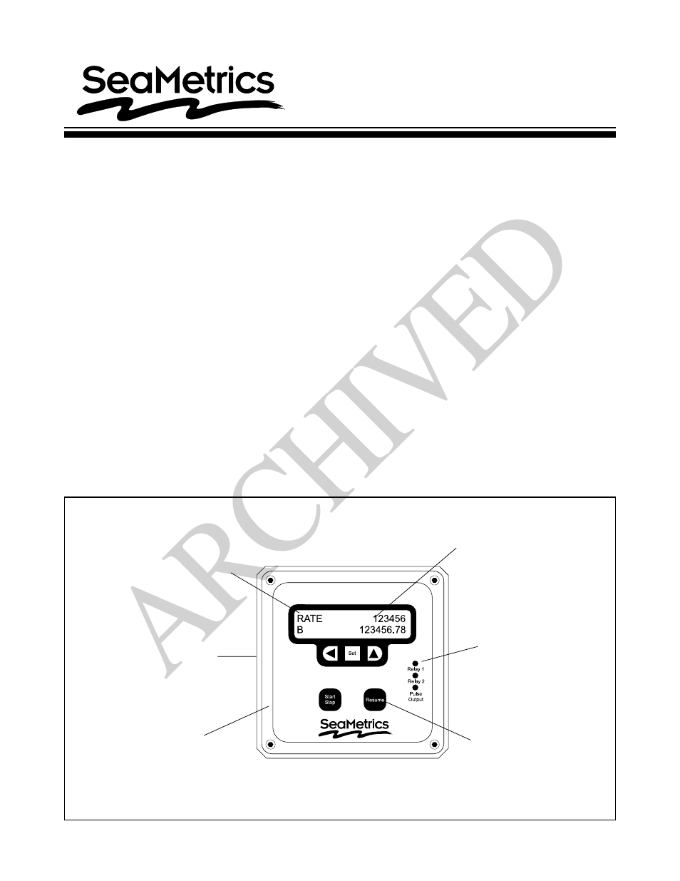 Seametrics FT520 v.1 User Manual | 4 pages