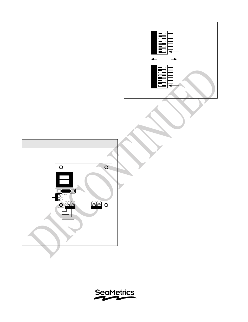 Dis con tin ued | Seametrics PX12 User Manual | Page 2 / 2