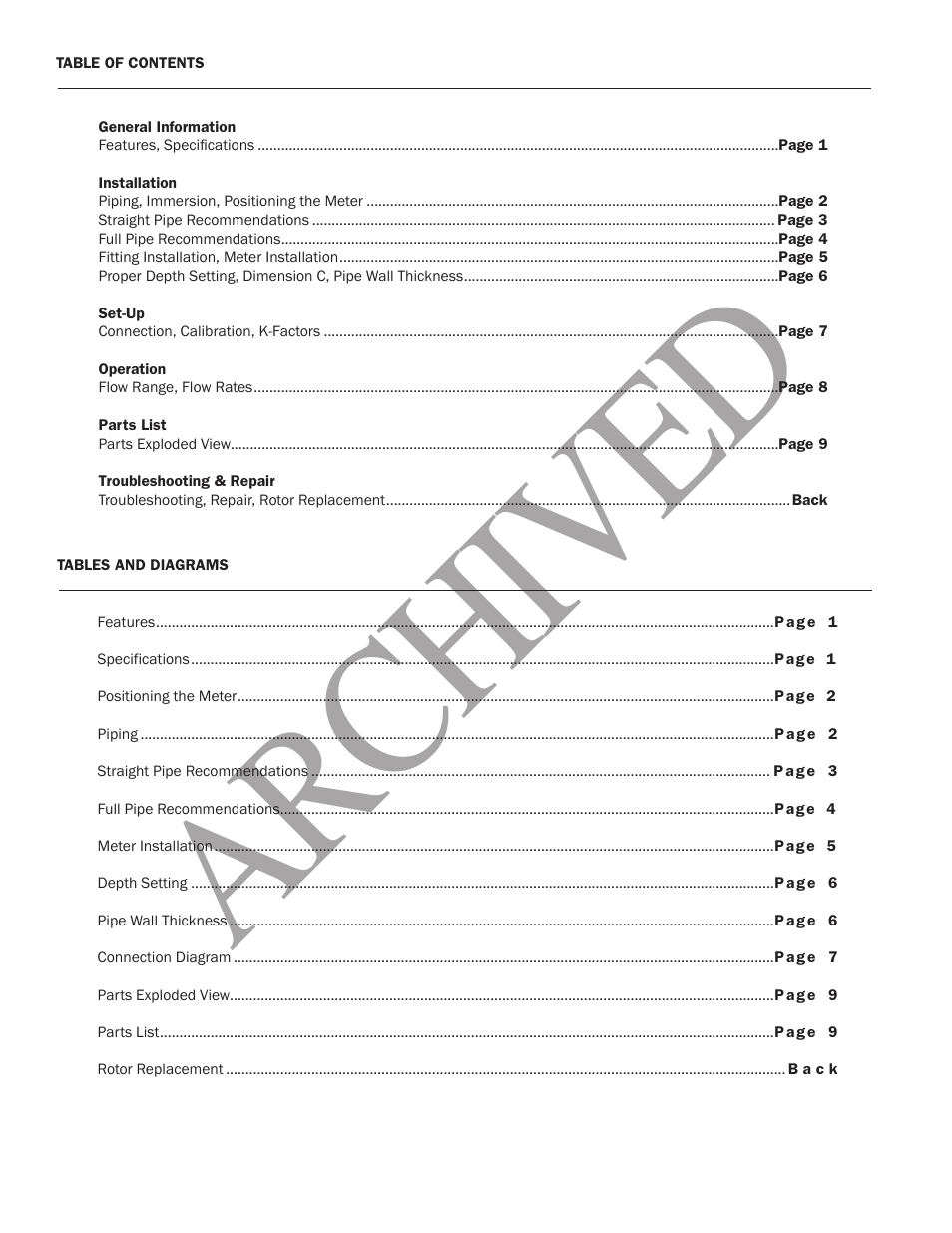 Ar ch ive d | Seametrics TX100-200-SERIES v.1 User Manual | Page 2 / 12