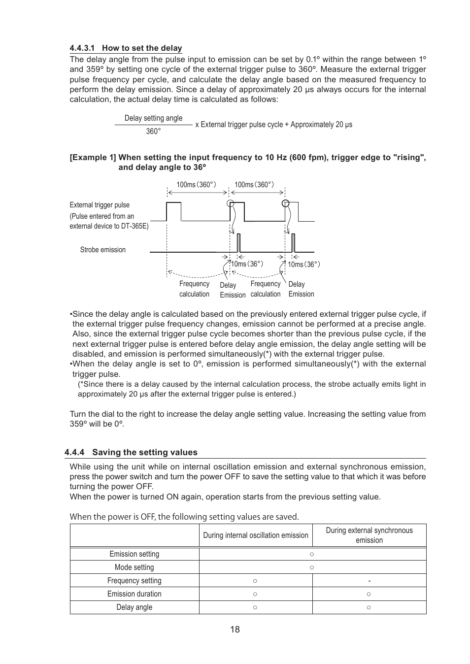 SHIMPO DT-365E User Manual | Page 18 / 28