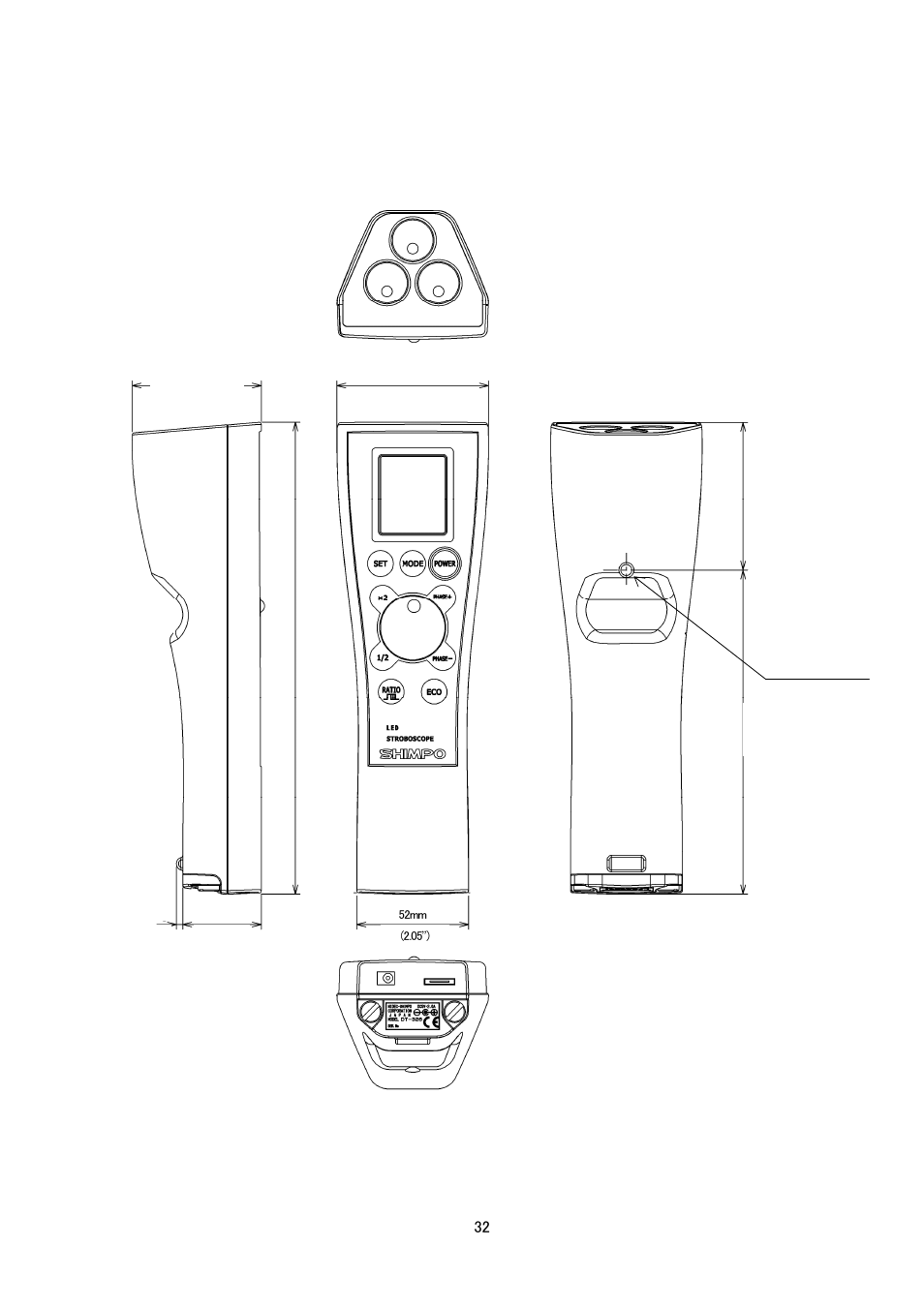 SHIMPO DT-326 User Manual | Page 35 / 35