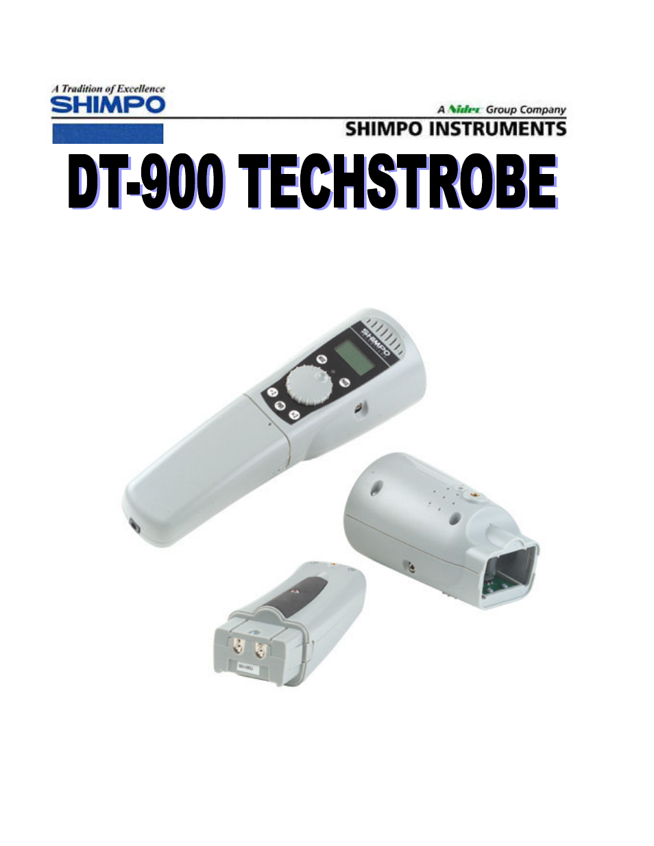 SHIMPO DT-900 User Manual | 33 pages