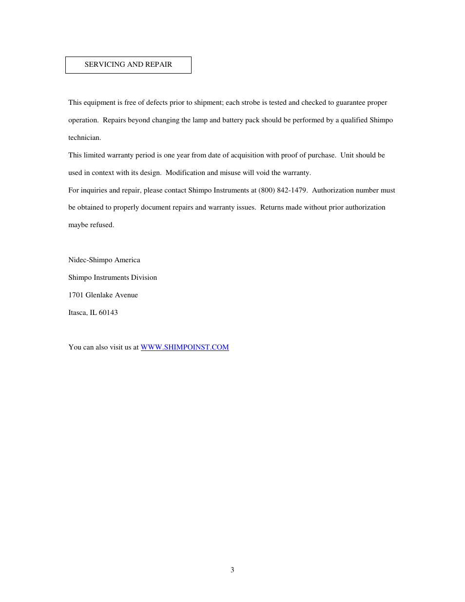 SHIMPO DT-900 User Manual | Page 6 / 33