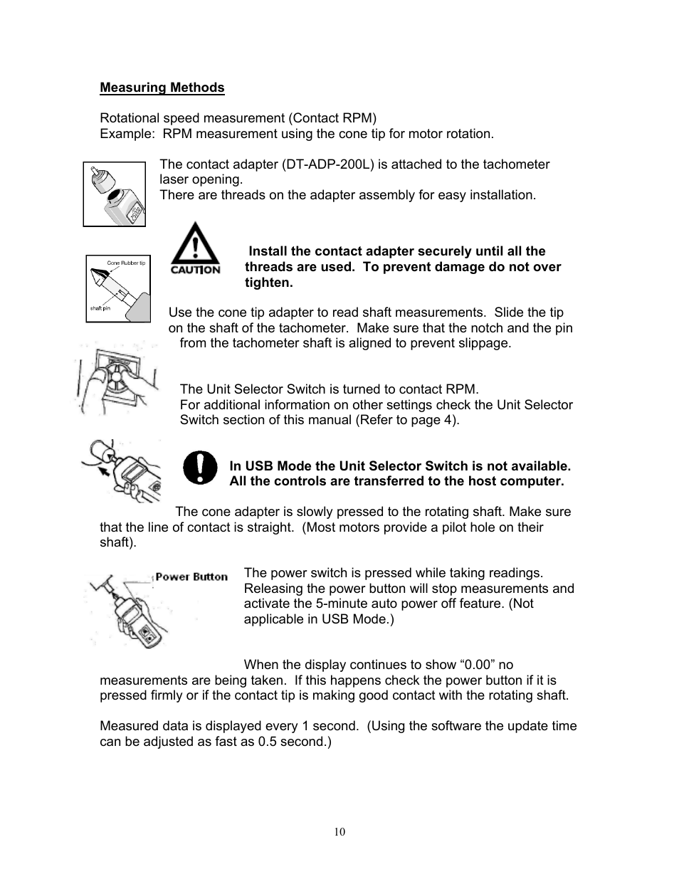 SHIMPO DT-209X-S12 User Manual | Page 14 / 68