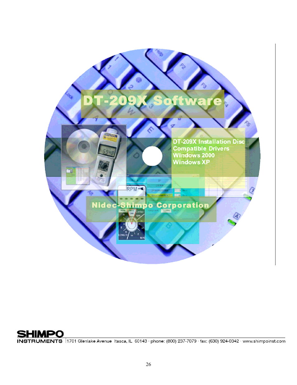 SHIMPO DT-209X-S12 User Manual | Page 30 / 68