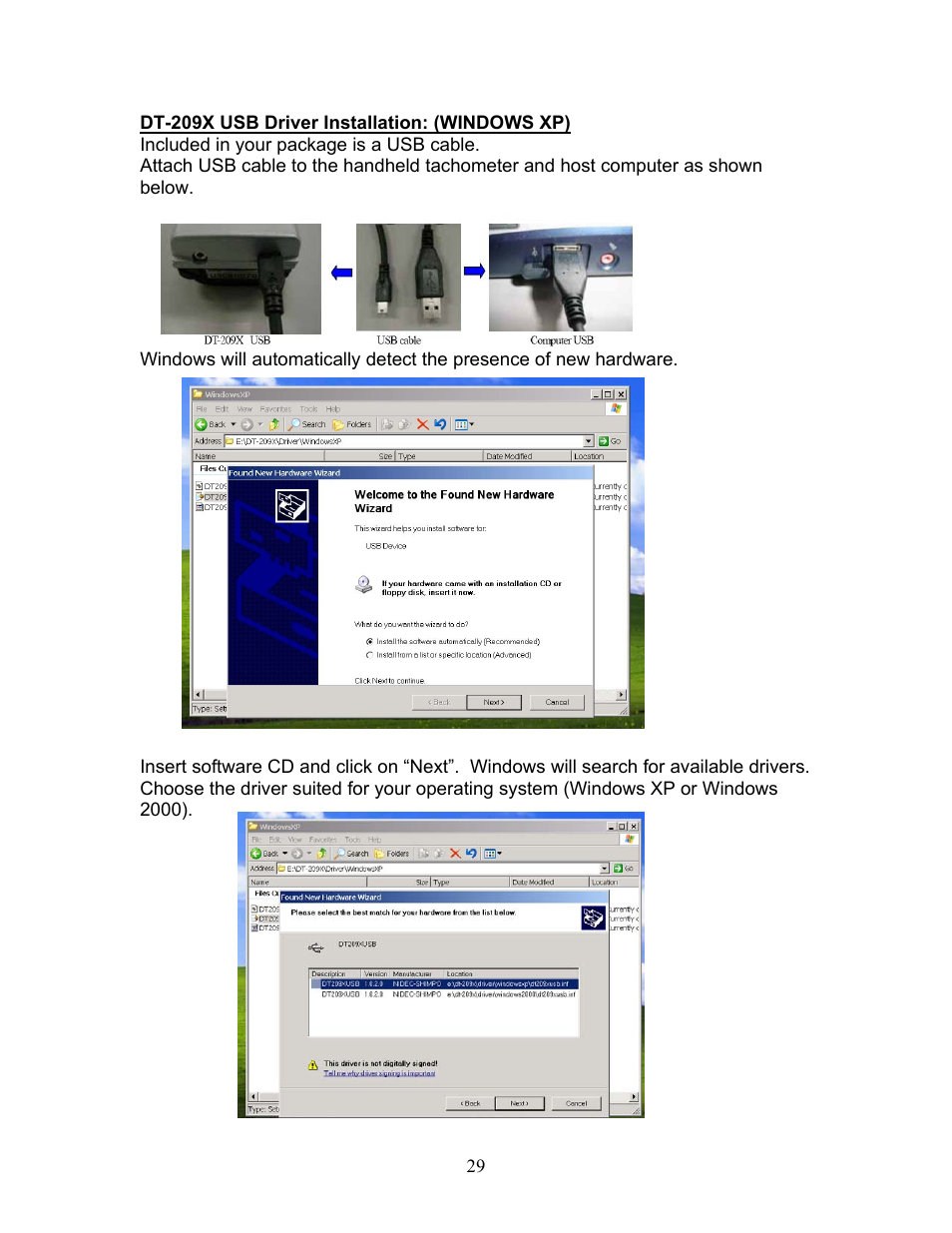 SHIMPO DT-209X-S12 User Manual | Page 33 / 68