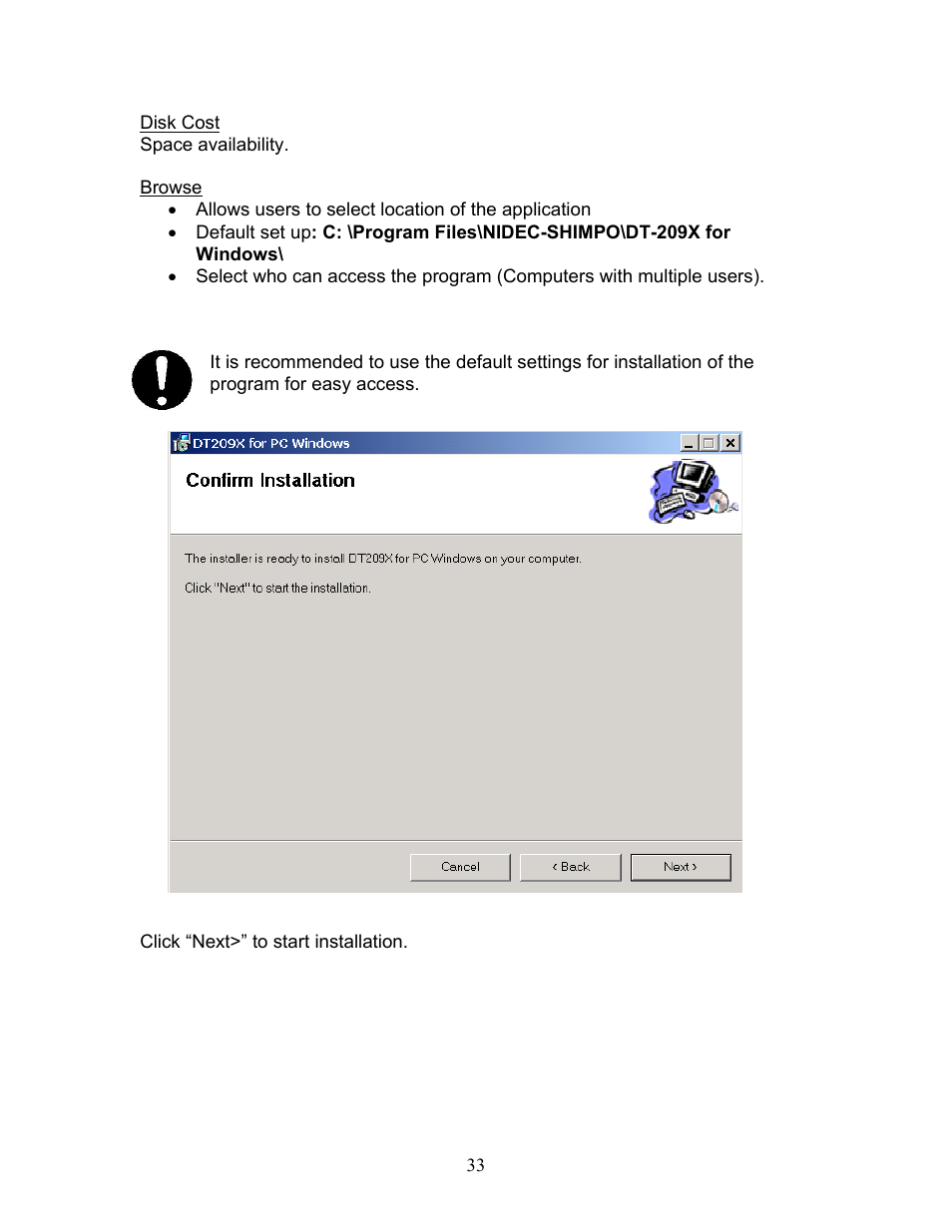 Browse | SHIMPO DT-209X-S12 User Manual | Page 37 / 68