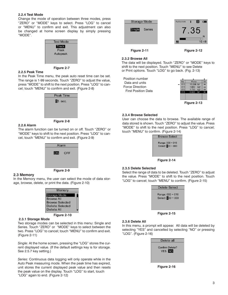 SHIMPO FG-7000-Series User Manual | Page 3 / 8