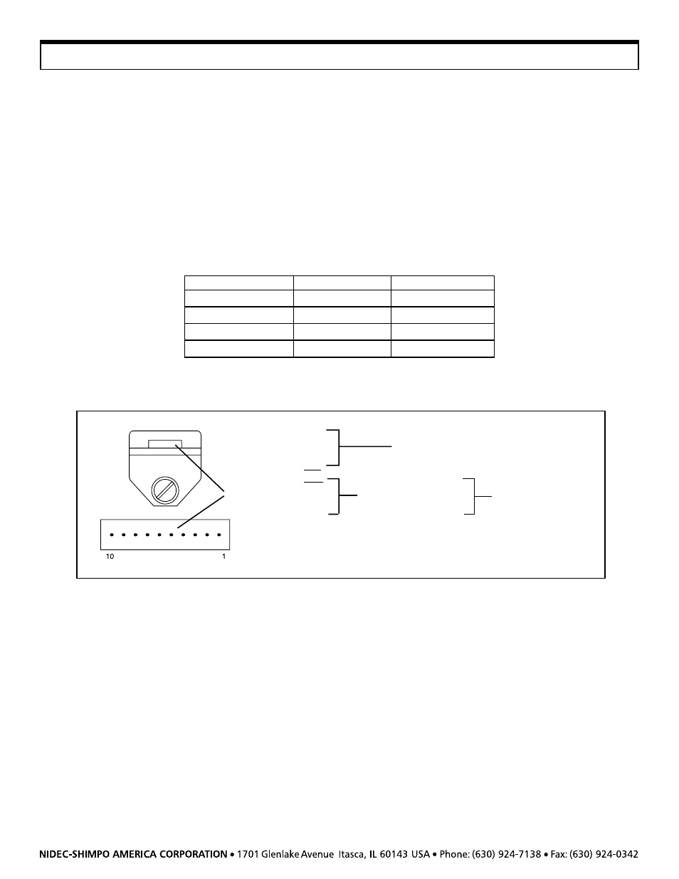 Communication with external devices | SHIMPO DRI-series User Manual | Page 9 / 20