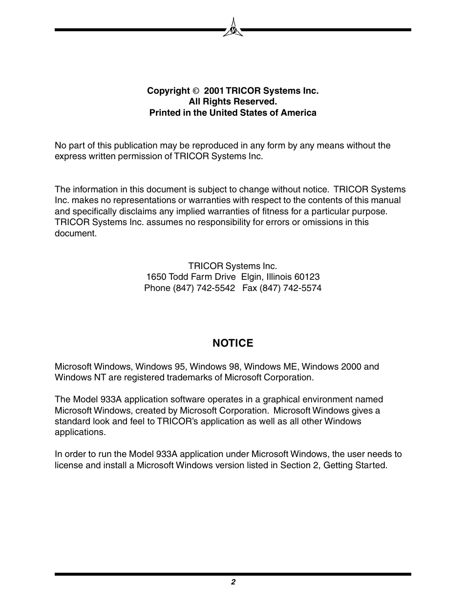SHIMPO 933 User Manual | Page 2 / 27