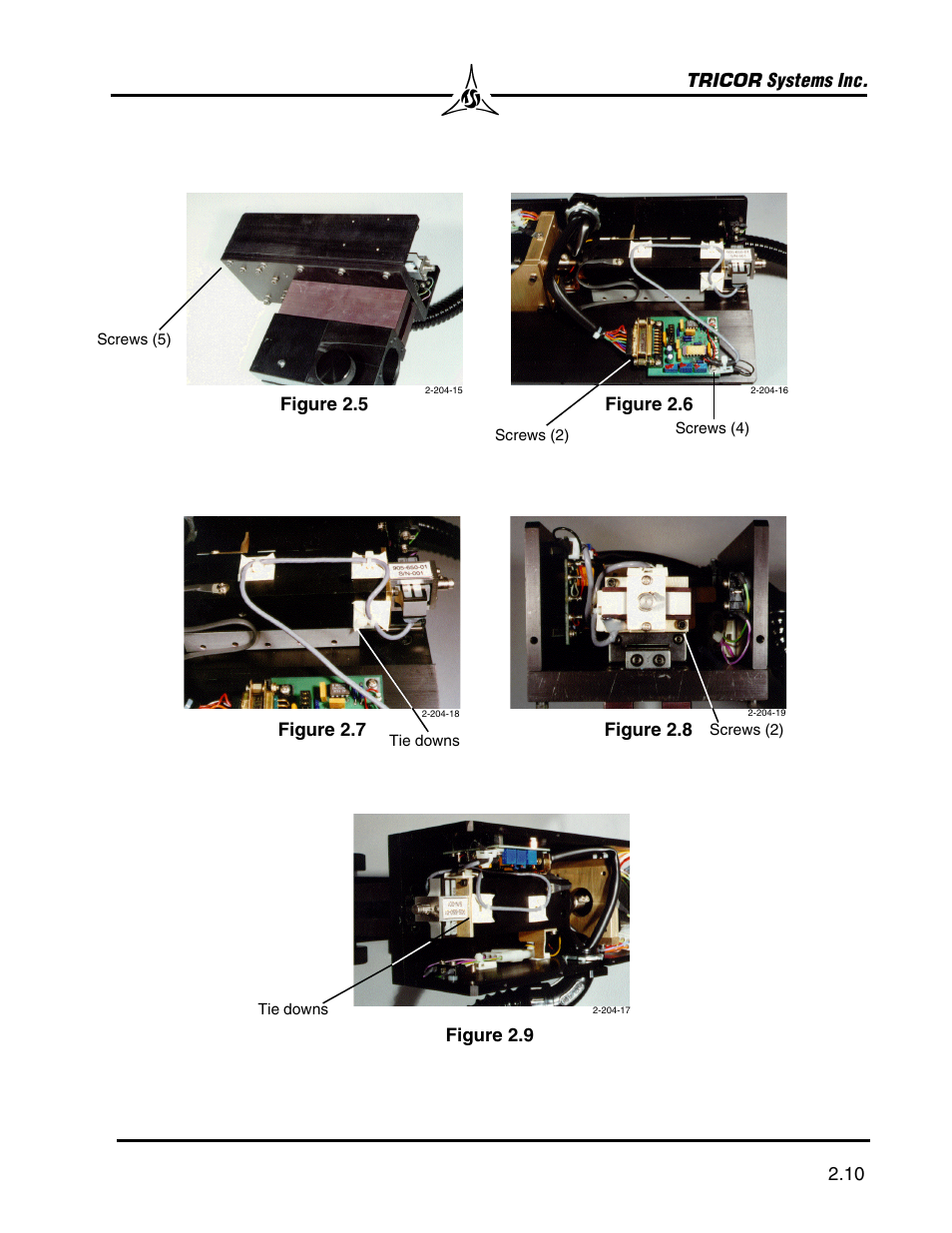 Tricor systems inc | SHIMPO 921A User Manual | Page 20 / 52