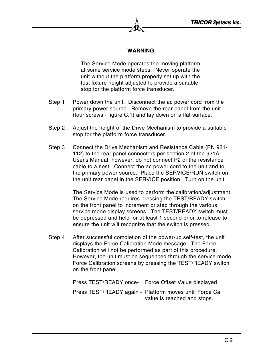 SHIMPO 921A User Manual | Page 42 / 52