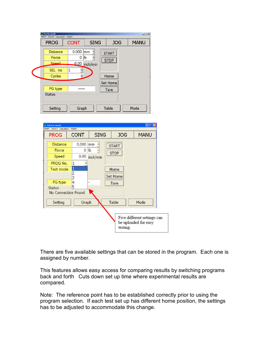 SHIMPO FGS-200-PV User Manual | Page 22 / 31