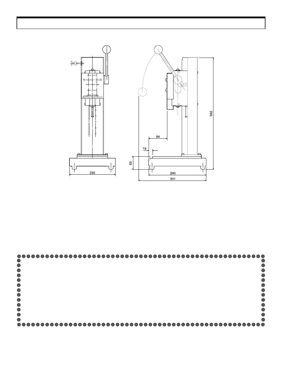 Dimensions | SHIMPO FGS-50L User Manual | Page 2 / 2