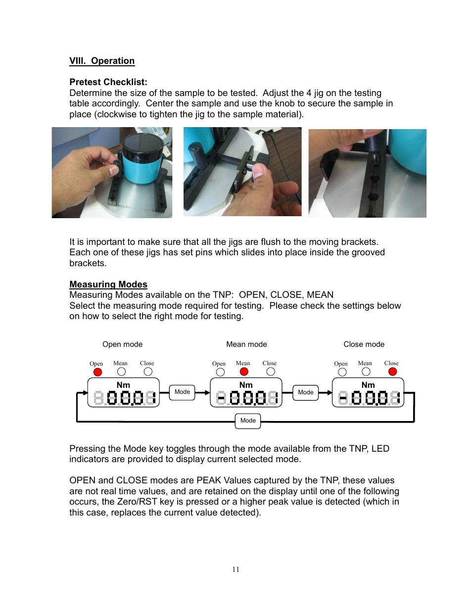 SHIMPO TNP-Series User Manual | Page 12 / 22