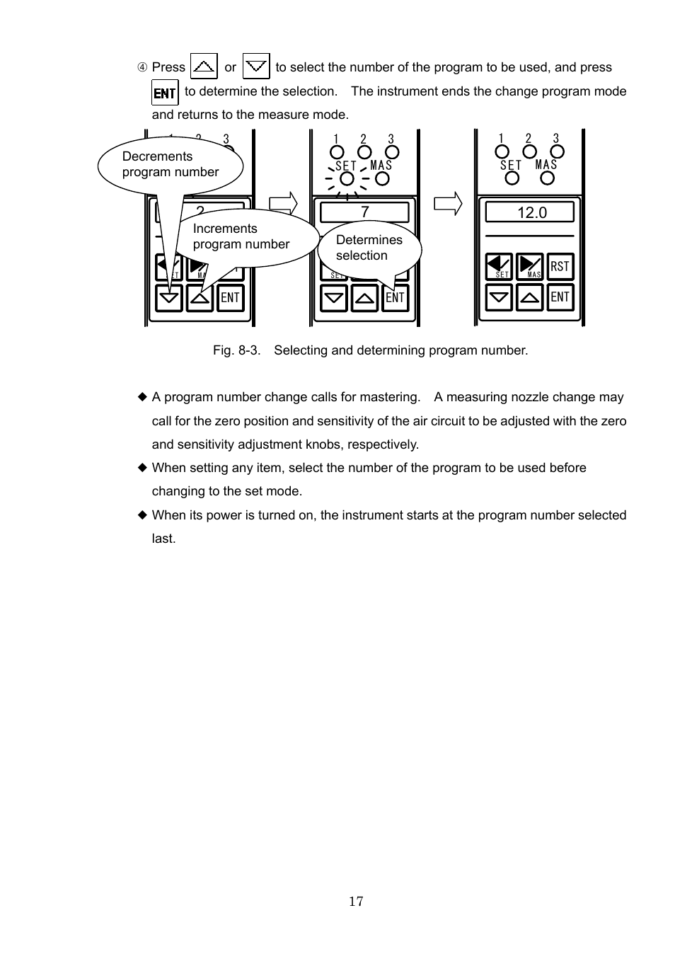 SHIMPO CAG-2000 1 Channel User Manual | Page 19 / 52
