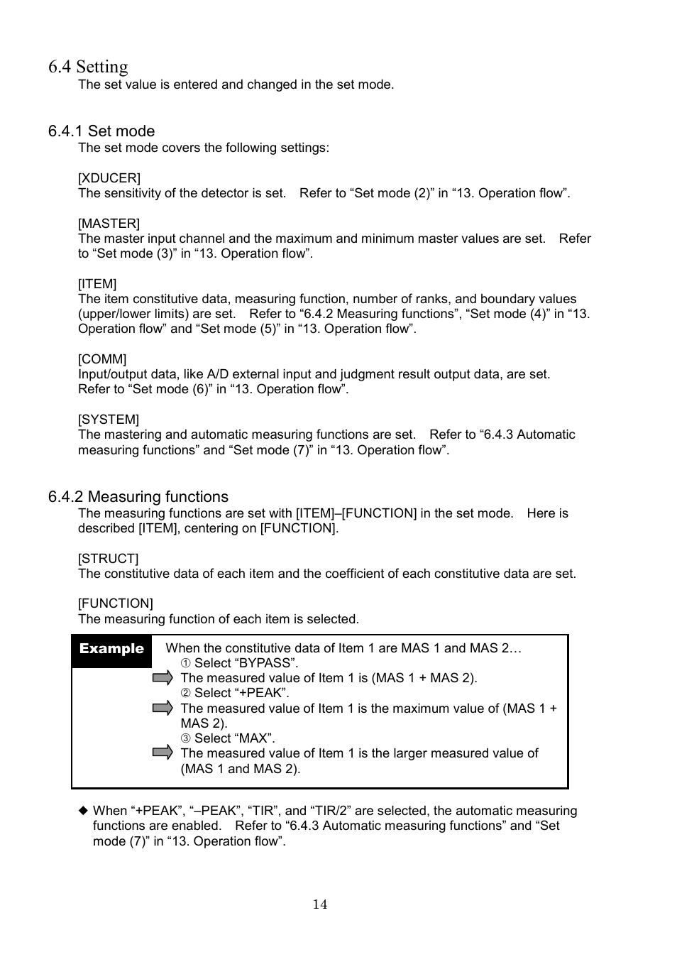 4 setting | SHIMPO DEG-2000 User Manual | Page 16 / 51