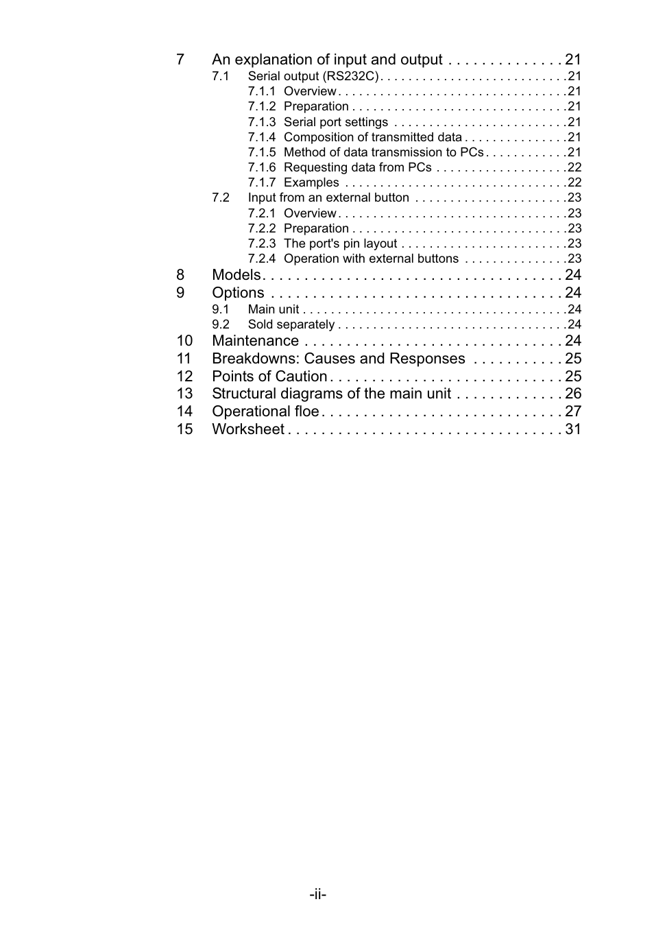 SHIMPO CEG-2000 User Manual | Page 3 / 36