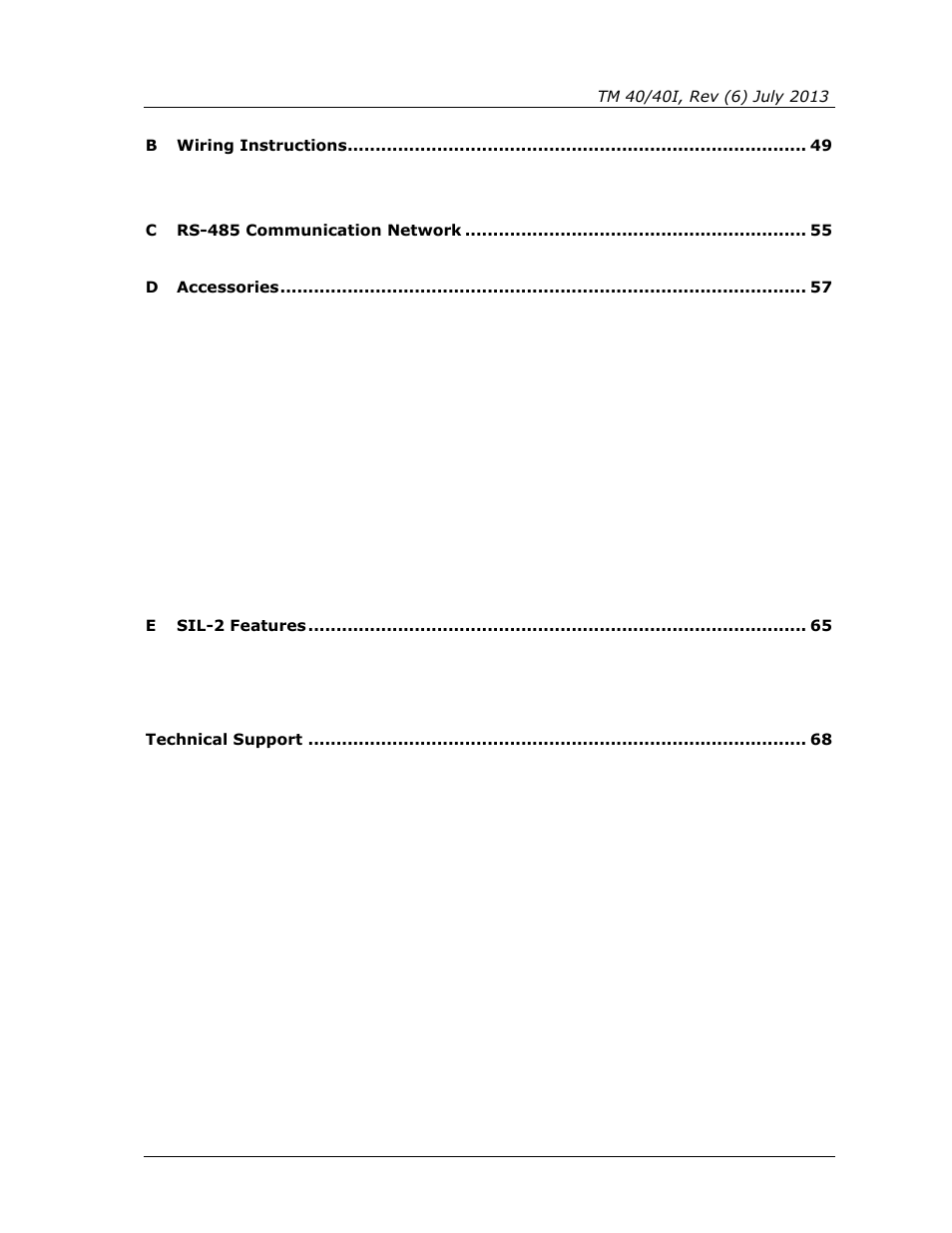 Spectrex 40/40I Triple IR (IR3) Flame Detector User Manual | Page 9 / 80