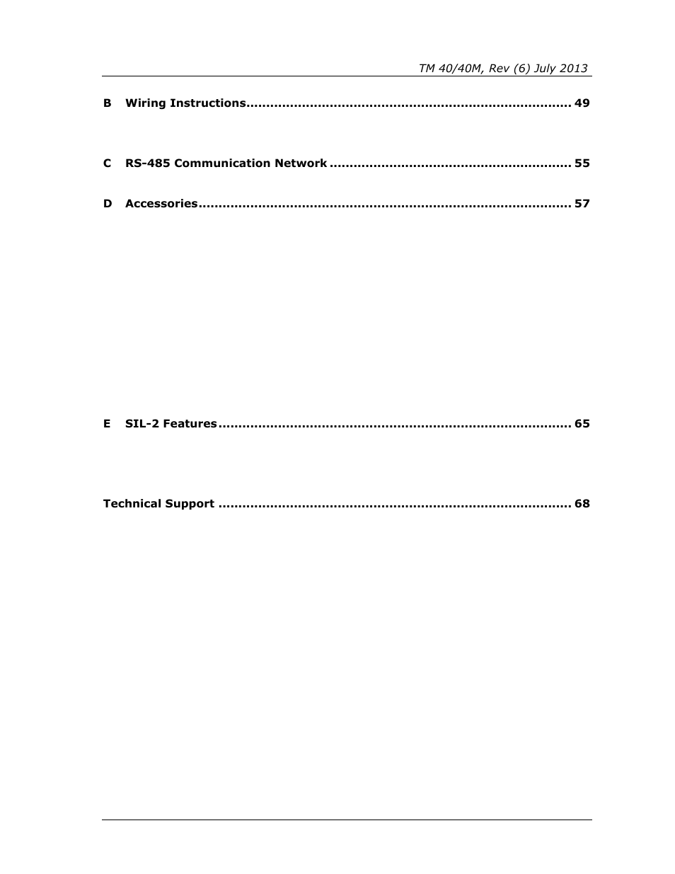 Spectrex 40/40M Multi IR Flame Detector User Manual | Page 9 / 80