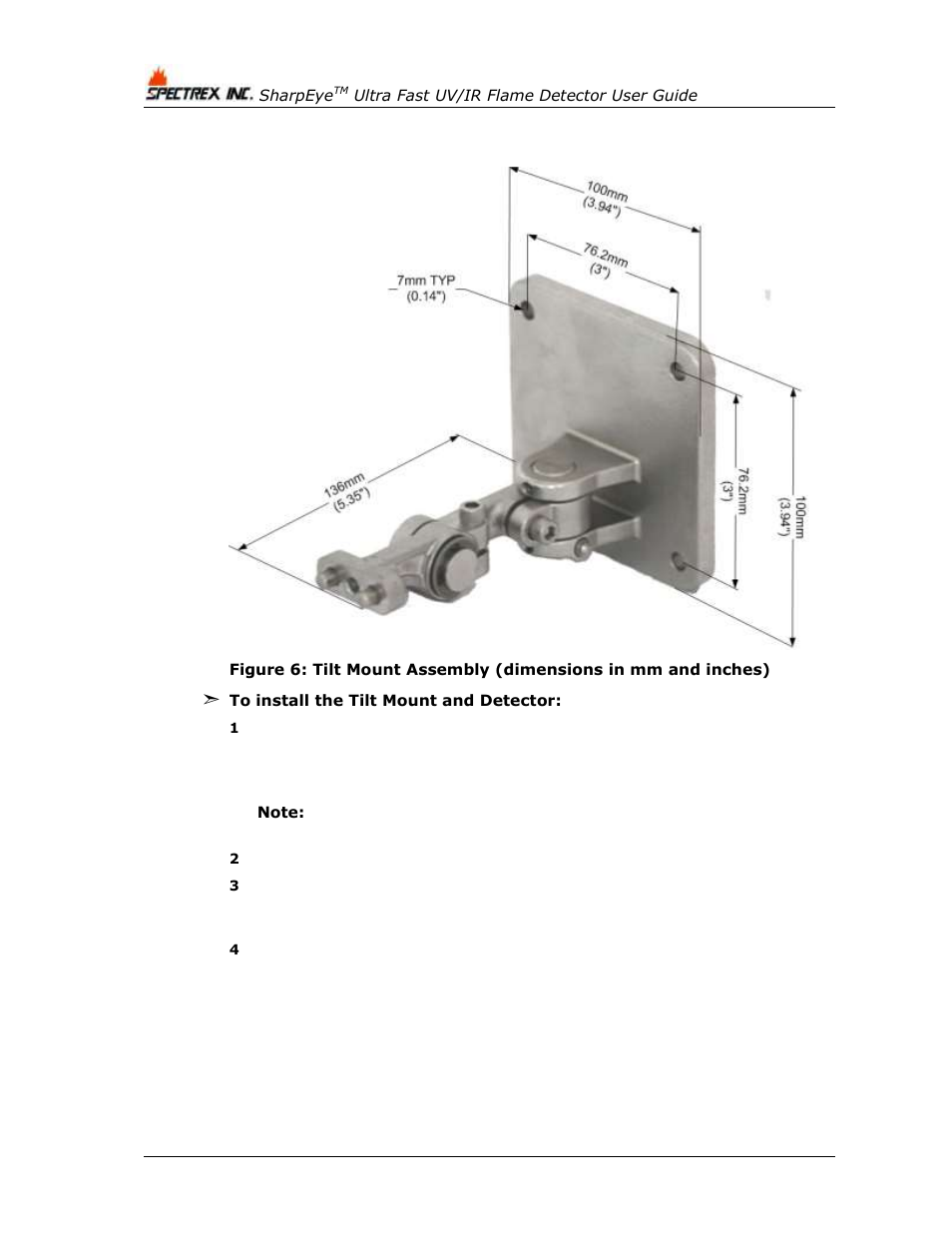 Spectrex 40/40UFL Ultra Fast UV/IR User Manual | Page 38 / 78