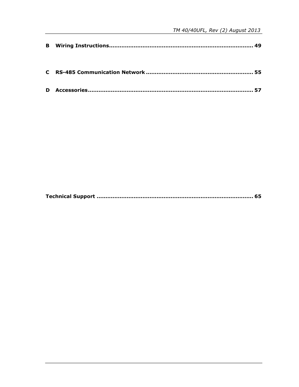 Spectrex 40/40UFL Ultra Fast UV/IR User Manual | Page 9 / 78