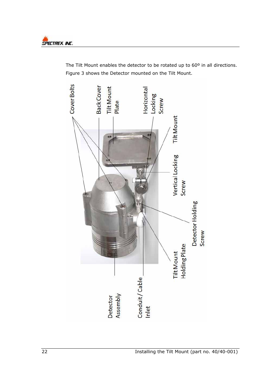 Spectrex 40/40R - Single IR Flame Detector User Manual | Page 34 / 76