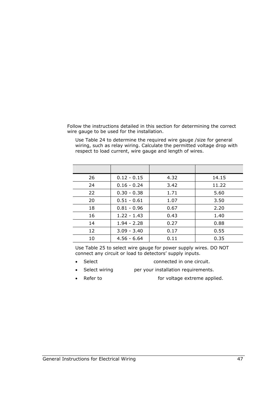 B wiring instructions, B.1 general instructions for electrical wiring | Spectrex 40/40R - Single IR Flame Detector User Manual | Page 59 / 76