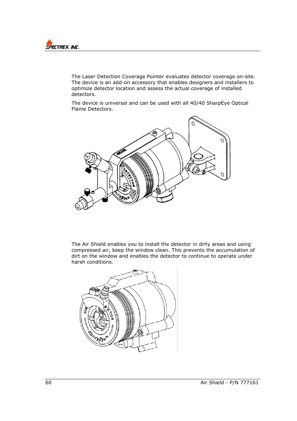 Spectrex 40/40R - Single IR Flame Detector User Manual | Page 72 / 76