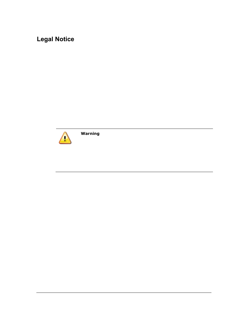 Legal notice | Spectrex 20/20MPI - Commercial IR3 Flame Detector User Manual | Page 3 / 62