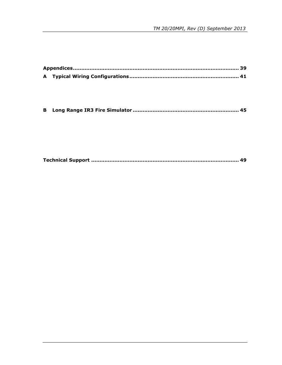 Spectrex 20/20MPI - Commercial IR3 Flame Detector User Manual | Page 9 / 62