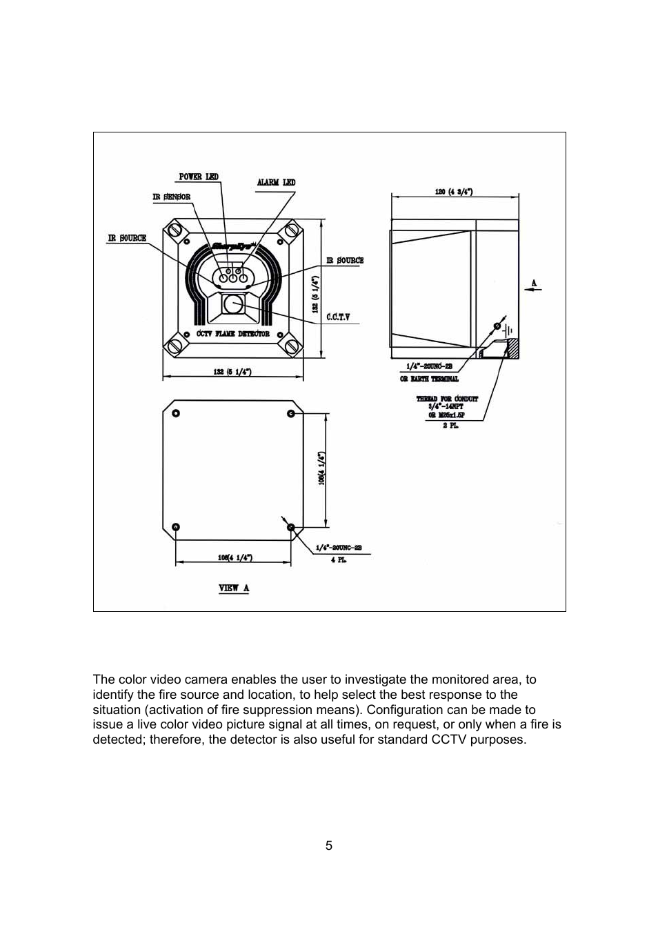 Spectrex 20/20CTIN-CTIP Flame Detector User Manual | Page 13 / 62